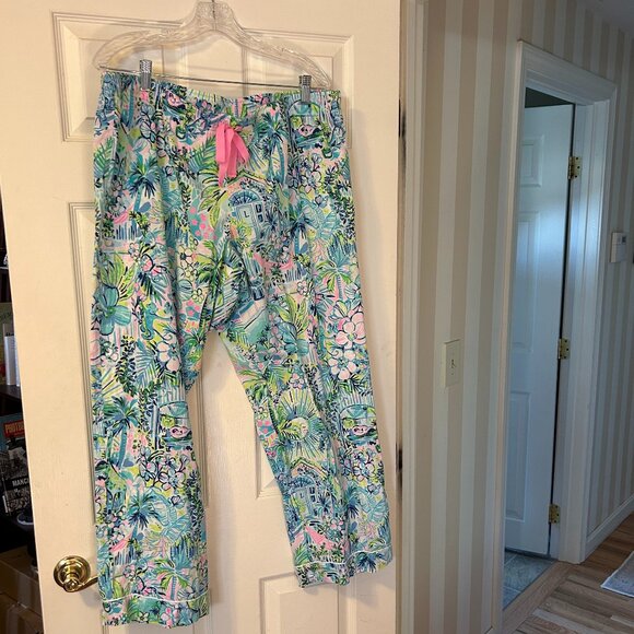 Ladies Lily Pulitzer Cotton PJ Pants, size XXL (runs a little small) - Picture 1 of 7